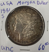 1881 Morgan dollar